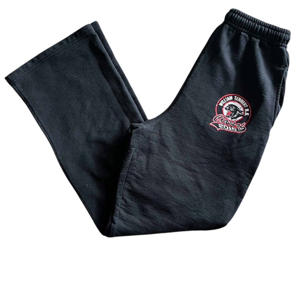 Vintage "William Tennent Class of 2015" Men’s Black Sweatpants – Size Sm…